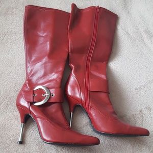 Red boots